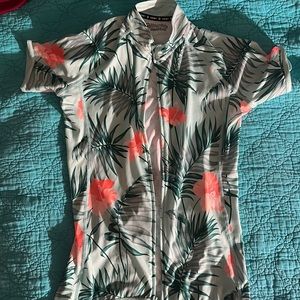 Canari cycling shirt floral size S